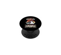Mi piacciono i gatti da smoking e forse come 3 persone PopSockets PopGrip Adesivo