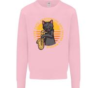 Mi Piacciono I Gatti Saxofoni E Forse 3 Persone Uomo Felpa Maglione