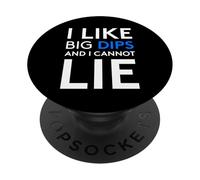 Mi piacciono i grandi salti e non posso mentire Bitcoin Crypto Trader BTC PopSockets PopGrip Adesivo