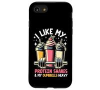 Mi piacciono i miei frullati proteici e i miei manubri pesanti Proteine Custodia per iPhone SE (2020) / 7/8
