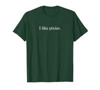 Mi piacciono i Pixies Maglietta, Uomo, Verde Foresta, 3XL