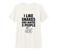 Mi piacciono i Serpenti e Forse 3 Persone Maglietta Premium