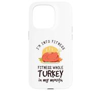Mi piacciono il fitness tutto questo tacchino in bocca Custodia per iPhone 15 Pro