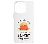Mi piacciono il fitness tutto questo tacchino in bocca Custodia per iPhone 15 Pro Max