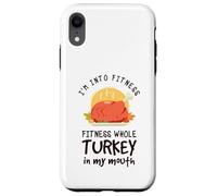 Mi piacciono il fitness tutto questo tacchino in bocca Custodia per iPhone XR