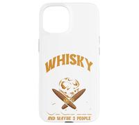Mi piacciono il whisky e i sigari | Fumatore di sigari | Bevitore di alcol Custodia per iPhone 15