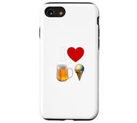 Mi piacciono la birra e il gelato LGBTQ+ Custodia per iPhone SE (2020) / 7 / 8