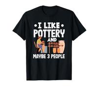 Mi piacciono Le ceramiche e Forse 3 Persone Maglietta