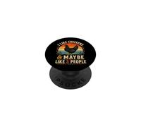 Mi piacciono le galline, forse 3 persone PopSockets PopGrip Adesivo