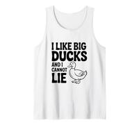 Mi piacciono Le Grandi Anatre e Non Posso mentire Funny Duck Lover Canotta
