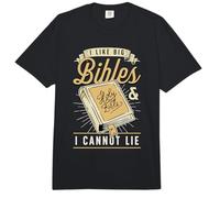 Mi piacciono Le Grandi Bibbie e Non Posso mentire predicando Il clero della devozione Comfort Colors Adult Heavyweight T-Shirt