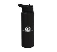 Mi piacciono le grandi escursioni e non posso mentire - Divertente escursionismo minimalista Stainless Steel Insulated Water Bottle