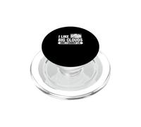 Mi piacciono le grandi nuvole e non posso mentire Cloud Guardando Nephophile PopSockets PopGrip per MagSafe