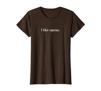 Mi piacciono Le opere Maglietta, Donna, Marrone, XL