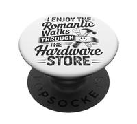 Mi piacciono le passeggiate romantiche attraverso il negozio di ferrament PopSockets PopGrip Adesivo
