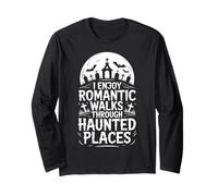 Mi piacciono Le Passeggiate romantiche Attraverso luoghi infestati Caccia ai Fantasmi Maglia a Manica