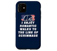 Mi piacciono le passeggiate romantiche verso la linea di scrimmage Custodia per iPhone 11