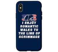 Mi piacciono le passeggiate romantiche verso la linea di scrimmage Custodia per iPhone X/XS