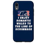 Mi piacciono le passeggiate romantiche verso la linea di scrimmage Custodia per iPhone XR