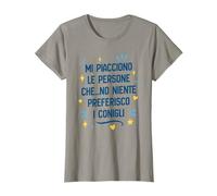 Mi Piacciono Le Persone Che No Niente Preferisco I Conigli Maglietta