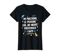 Mi Piacciono Le Persone Che No Niente Preferisco I Gatti Maglietta