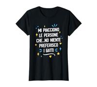 Mi Piacciono Le Persone Che No Niente Preferisco I Gatti Maglietta