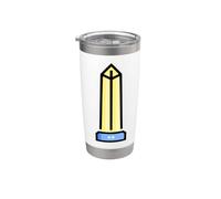 Mi piacciono molto gli obelischi - Monumento all'obelisco Bicchiere termico in acciaio inox doppia parete