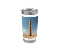 Mi piacciono molto gli obelischi - Monumento all'obelisco Bicchiere termico in acciaio inox doppia parete