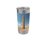 Mi piacciono molto gli obelischi - Monumento all'obelisco Bicchiere termico in acciaio inox doppia parete
