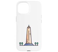 Mi piacciono molto gli obelischi - Monumento all'obelisco Custodia per iPhone 15