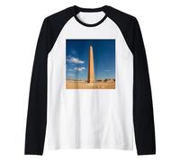 Mi piacciono Molto Gli obelischi - Monumento all'obelisco Maglia con Maniche Raglan