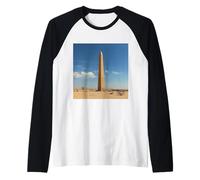 Mi piacciono Molto Gli obelischi - Monumento all'obelisco Maglia con Maniche Raglan