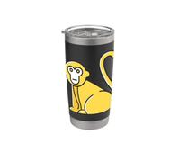 Mi piacciono molto i macachi delle scimmie Mac Bicchiere termico in acciaio inox doppia parete