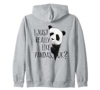 Mi piacciono Molto i Panda, Ok? Cool Panda Felpa con Cappuccio