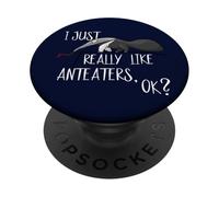 Mi piacciono molto le formichiere, ok? Divertimento carino PopSockets PopGrip Adesivo