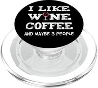 Mi piace Caffè Vino e forse 3 Persone PopSockets PopGrip per MagSafe