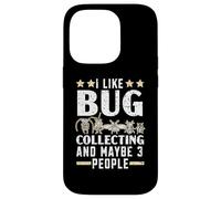 Mi piace collezionare insetti e forse 3 persone entomologia Custodia per iPhone 14 Pro