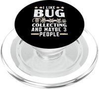 Mi piace collezionare insetti e forse 3 persone entomologia PopSockets PopGrip per MagSafe