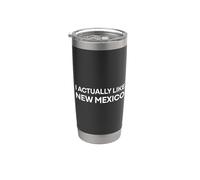 "Mi piace davvero il New Mexico." Funny American State Bicchiere termico in acciaio inox doppia parete