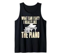 Mi Piace Davvero Il Piano Citazione Musicale Canotta