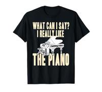 Mi Piace Davvero Il Piano Citazione Musicale Maglietta