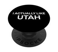 "Mi piace davvero lo Utah." Stato americano divertente PopSockets PopGrip Adesivo