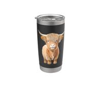 Mi piace davvero Yaks Yak Lover Bicchiere termico in acciaio inox doppia parete