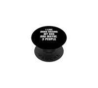 Mi piace drag car racing il cane che corre con il cane e forse PopSockets PopGrip Adesivo