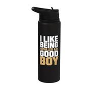 Mi piace essere chiamato un bravo ragazzo Meme divertente Stainless Steel Insulated Water Bottle