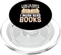 Mi piace fare festa e per festa intendo leggere libri PopSockets PopGrip per MagSafe
