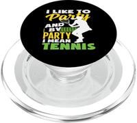 Mi piace fare festa per festa, intendo un giocatore di tennis PopSockets PopGrip per MagSafe