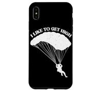 Mi piace fare immersioni in cielo alto paracadutismo paracadutismo paracadutista Custodia per iPhone XS Max