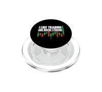 Mi piace fare trading e forse 1 persona - Trader in difficoltà PopSockets PopGrip per MagSafe