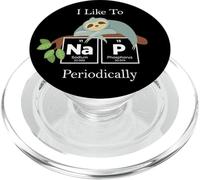 Mi piace fare un pisolino periodicamente scientifico bradipo tavola periodica PopSockets PopGrip per MagSafe